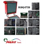 Wózek narzędziowy 8 szuflad z wyposażeniem 358 elementy HANS TOOLS