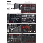 Wózek narzędziowy 8 szuflad z wyposażeniem 485 elementów SONIC EQUIPMENT