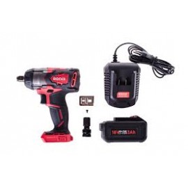 Klucz Udarowy Akumulatorowy ROOKS 18V 350Nm 3,0Ah z baterią 