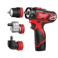 Wiertarko-wkrętarka z uchwytem wymiennym M12 BDDX-full compact 12V MILWAUKEE
