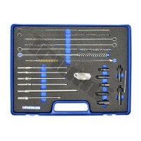 Zestaw uniwersalny do czyszczenia i frezowania gniazd świec żarowych M8x1,M9x1, M10x1, M10x1,25, M12,1,25 PICHLER