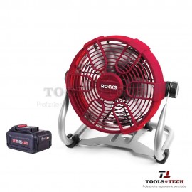 Wentylator chłodzący 18v aq-one, 230 mm, kpl z baterią i ładowarką