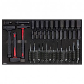 Wózek narzędziowy 8 szuflad z wyposażeniem 644 elementów SONIC EQUIPMENT