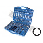 Klucze nasadowe zestaw 1/4", 3/8" i 1/2" wejście, 150 - części TRIUMF PROFESSIONAL