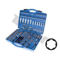 Klucze nasadowe zestaw 1/4", 3/8" i 1/2" wejście, 150 - części TRIUMF PROFESSIONAL