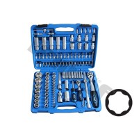 Klucze nasadowe zestaw 1/4 i 1/2 108 części, TRIUMF PROFESSIONAL