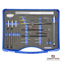 Zestaw mini do odwiercania złamanych świec żarowych M8x1, M9x1, M10x1, M10x1,25 PICHLER 