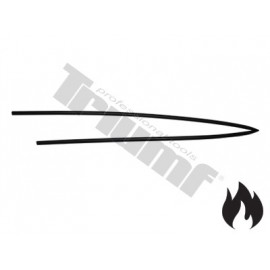 Rurka termokurczliwa z klejem Ø8 mm