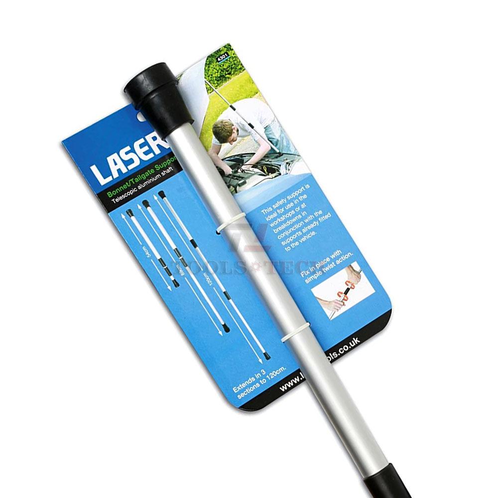 PODPORA MASKI TYLNIEJ KLAPY Teleskopowy, aluminiowy - LASER TOOLS