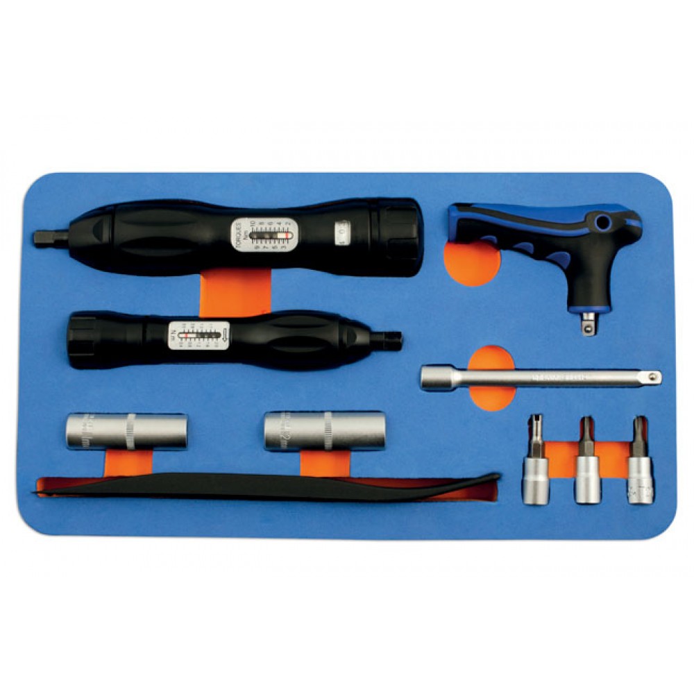Zestaw narzędzi serwisowych do czujników TPMS, 10 cz LASER