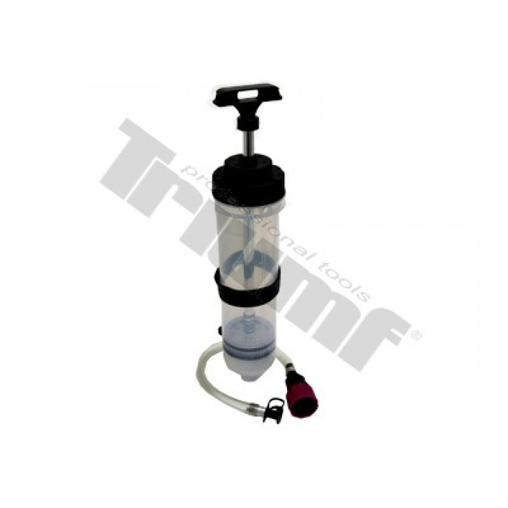 Pompa do płynów eksploatacyjnych, przeźroczysta, objętość 1500 ml, miarka, przewód TRIUMF PROFESSIONAL