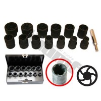 Zestaw specjalnych, nasadek 1/2 " do odkręcania uszkodzonych śrub, 14 - części TRIUMF PROFESSIONAL