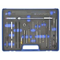 Zestaw do wykręcania urwanych świec żarowych M8X1, 27 cz. Boxer, Ducat, Jumper, 2.3 i 3.0 HDI PICHLER