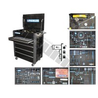 Wózek narzędziowy do wyciągania świec żarowych i wtryskiwaczy - Pichler