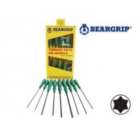 Zestaw wkrętaków TORX 9 części 8-40 seria 2615 BEARGRIP