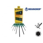 Zestaw wkrętaków imbus z kulką 8 - części (2 - 10mm) seria 2315 BEARGRIP