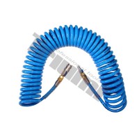 Wąż spiralny 8 x 12 mm, 10m PU, ekstra prężny TRIUMF PROFESSIONAL