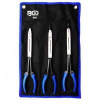 Szczypce uniwersalne z podwójnym przegubem, 300 mm, 3 szt. BGS TECHNIC