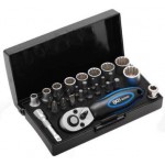 Klucze nasadowe zestaw 28 narzędzi 1/4" BGS TECHNIC