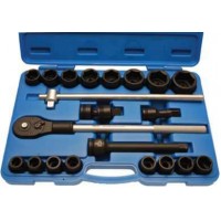 Klucze nasadowe 21 narzędzi 3/4" CrMo BGS TECHNIC 