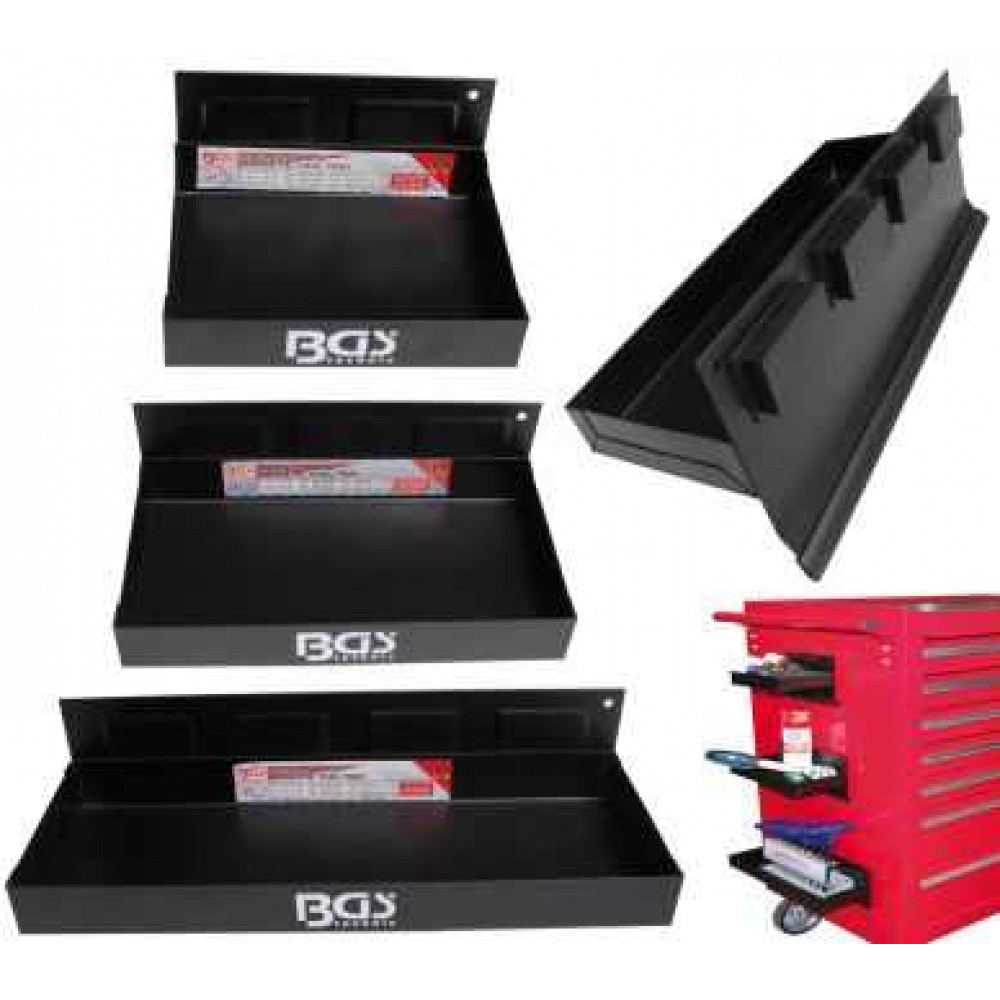 Półki magnetyczne 3 szt. BGS TECHNIC