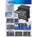 Szafka narzędziowa 7 szuflad z wyposażeniem 287cz. BOXO