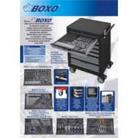 Szafka narzędziowa 7 szuflad z wyposażeniem 287cz. BOXO