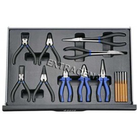 Szafka narzędziowa 7 szuflad z wyposażeniem 235 cz. BOXO