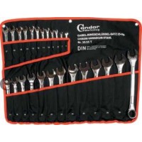 Klucze płasko oczkowe 6-32 mm, 25szt. CONDOR WERKZEUG