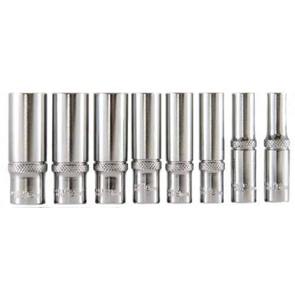 Zestaw nasadek długich 1/4" 6-kątnych, 6-13mm, 6 cześci ROOKS