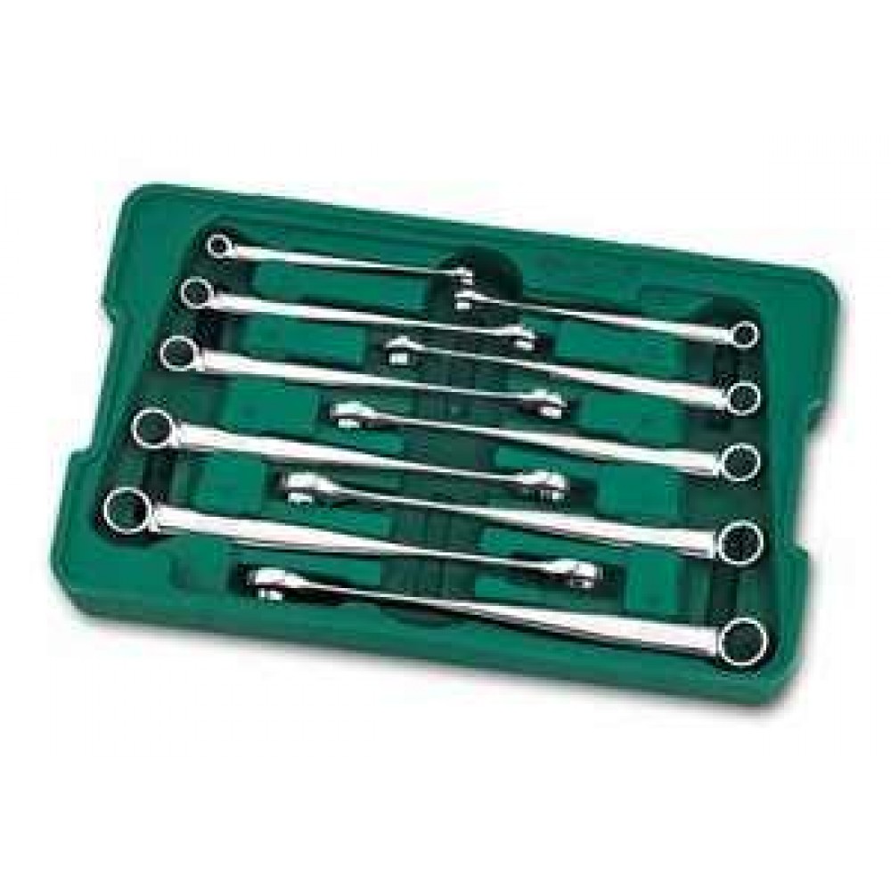 Klucze płasko-oczkowe 10sztuk XL X-BEAM SATA