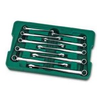 Klucze płasko-oczkowe 10sztuk XL X-BEAM SATA