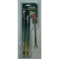 Klucze płasko-oczkowe z grzechotką SATA