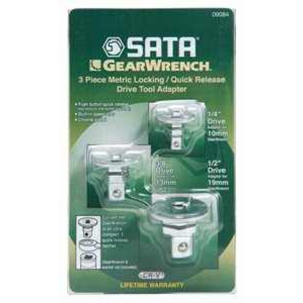 Zestaw adapterów 1/4",1/2",3/8" SATA