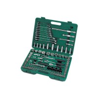 Klucze nasadowe 120części 1/4" 3/8" 1/2" M/CAL SATA