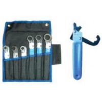 Klucze oczkowe zamykane 6szt. TRIUMF