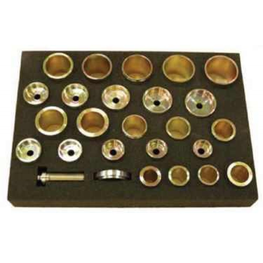 Narzędzia wprasowywania łożysk tulei adapterów 24 cz. WALLMEK