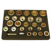 Narzędzia wprasowywania łożysk tulei adapterów 24 cz. WALLMEK